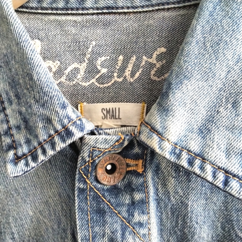 NWOT Madewell Denim Jacket - Picture 4 of 7